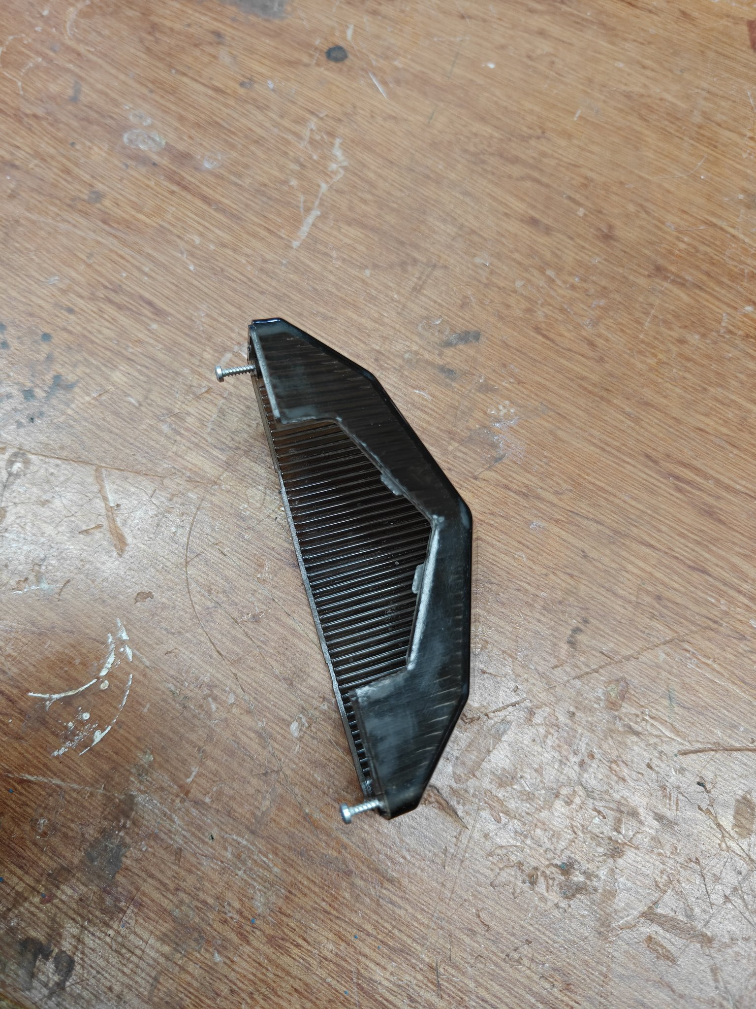 DRZ400 tail-light shroud, project view 2