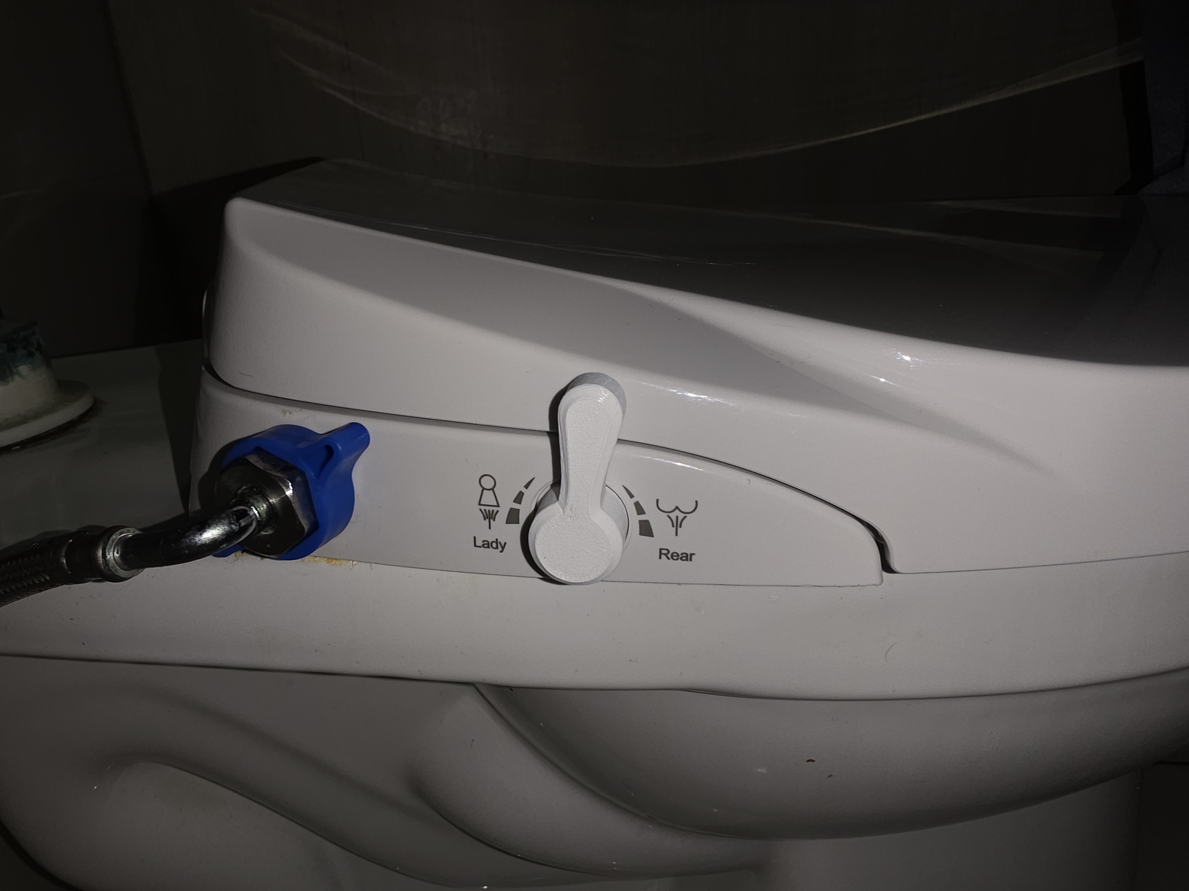 Bidet Lever Arm (Flow Control), project view 2