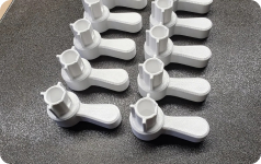 A small batch of printed replacement parts